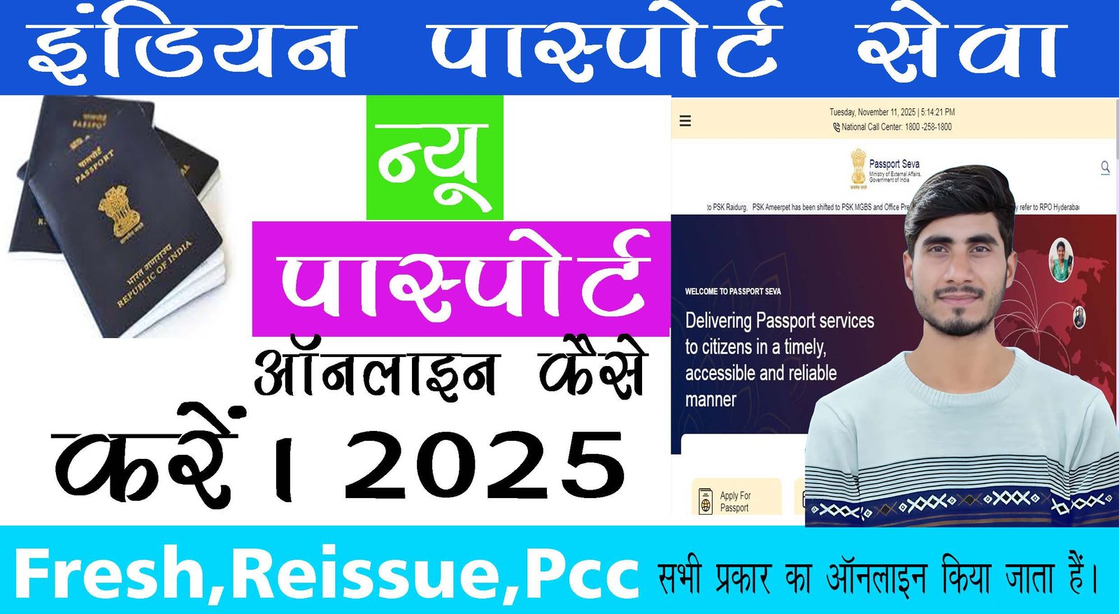 Passport Seva Website